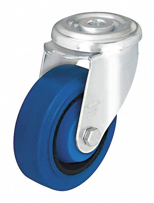 Bolt-Hole Caster 4 dia Swivel Nylon
