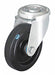 Bolt-Hole Caster 7 7/8 dia Swivel Rubber