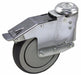 Bolt-Hole Caster 4 dia Swivel Rubber