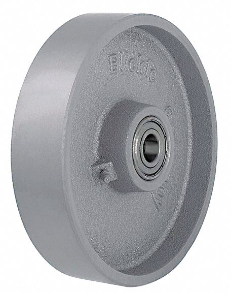 Caster Wheel 9 13/16 dia 3 085 lb Silver