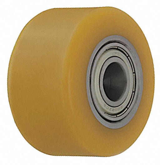 Caster Wheel 3 1/8 dia 1 100 lb Yellow