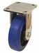 Plate Caster Rigid Rubber 9 1/2 H