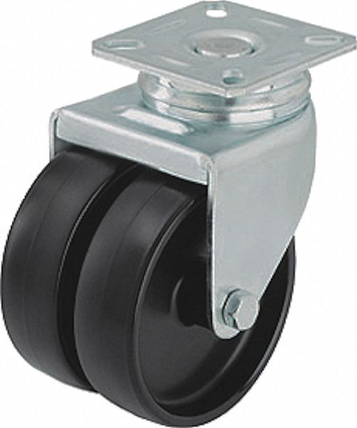 Plate Caster Swivel 2 13/16 H