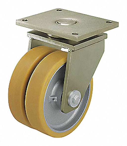PlateCaster Swivel Polyurethane 8 7/16 H