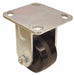 Plate Caster Rigid Phenolic 5 1/4 H
