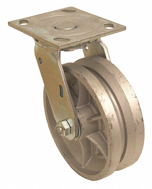 Plate Caster Swivel Iron 6 1/2 H