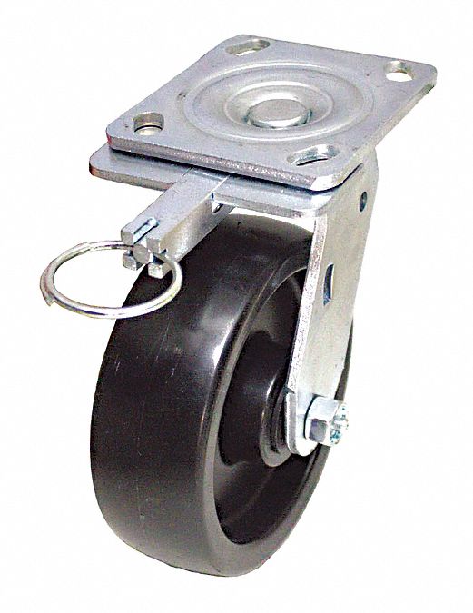PlateCaster Swivel Polypropylene 6 1/2 H