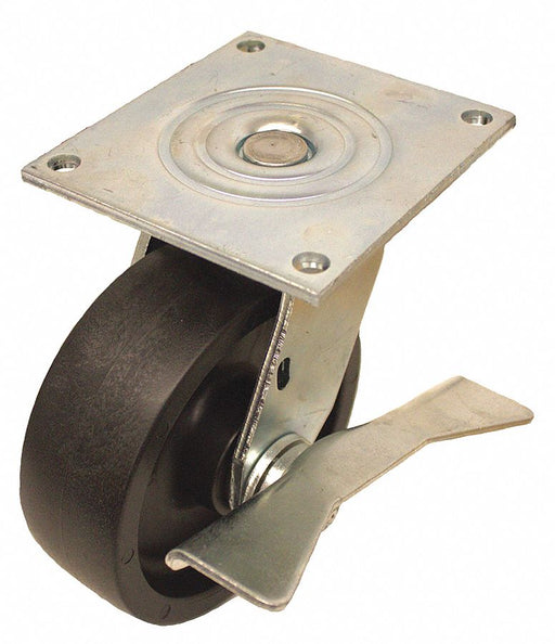 PlateCaster Swivel Polypropylene 6 1/2 H