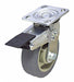 Plate Caster Swivel Rubber 6 1/2 H
