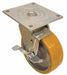 Plate Caster Swivel Polyurethane 9 1/2 H