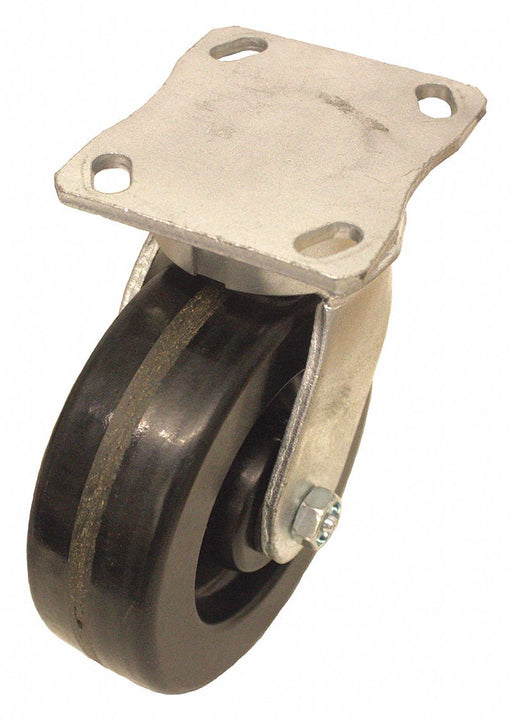 Plate Caster Swivel Phenolic 5 1/16 H