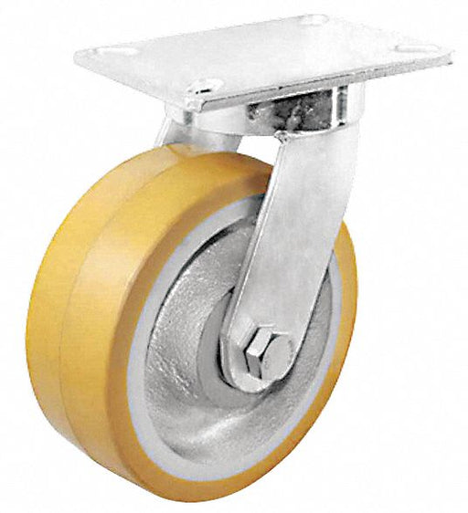 PlateCaster Swivel Polyurethane 10 1/8 H