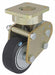 Plate Caster Swivel Rubber 6 11/16 H
