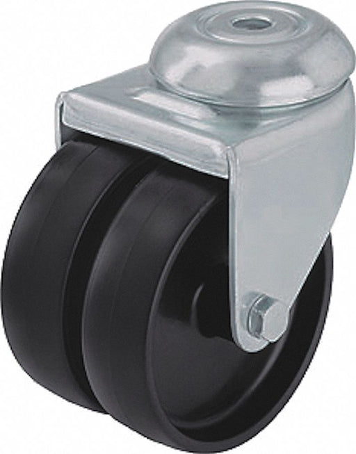 Bolt-Hole Caster 2 dia Swivel Nylon