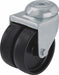 Bolt-Hole Caster 2 dia Swivel Nylon