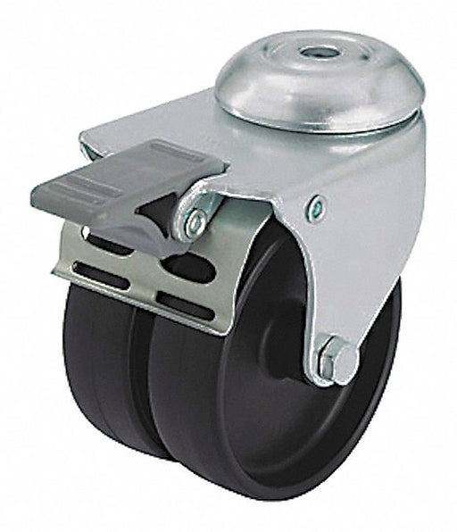 Bolt-Hole Caster 3 dia Swivel Nylon