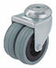 Bolt-Hole Caster 2 dia Swivel Rubber