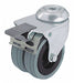 Bolt-Hole Caster 2 dia Swivel Rubber