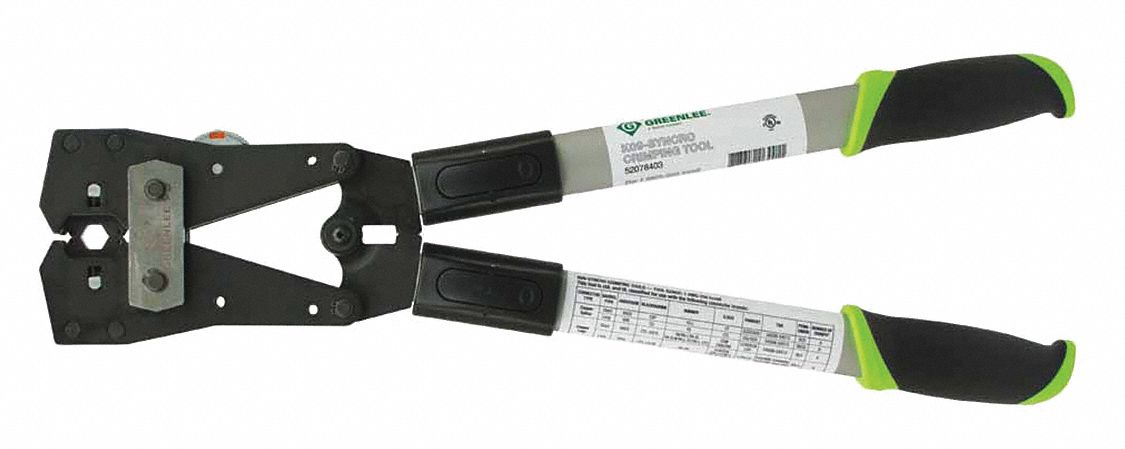 Crimper Uninsulated 1 to 250 KCMIL Cap.