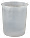 Pail Liner Natural 5 gal HDPE PK100