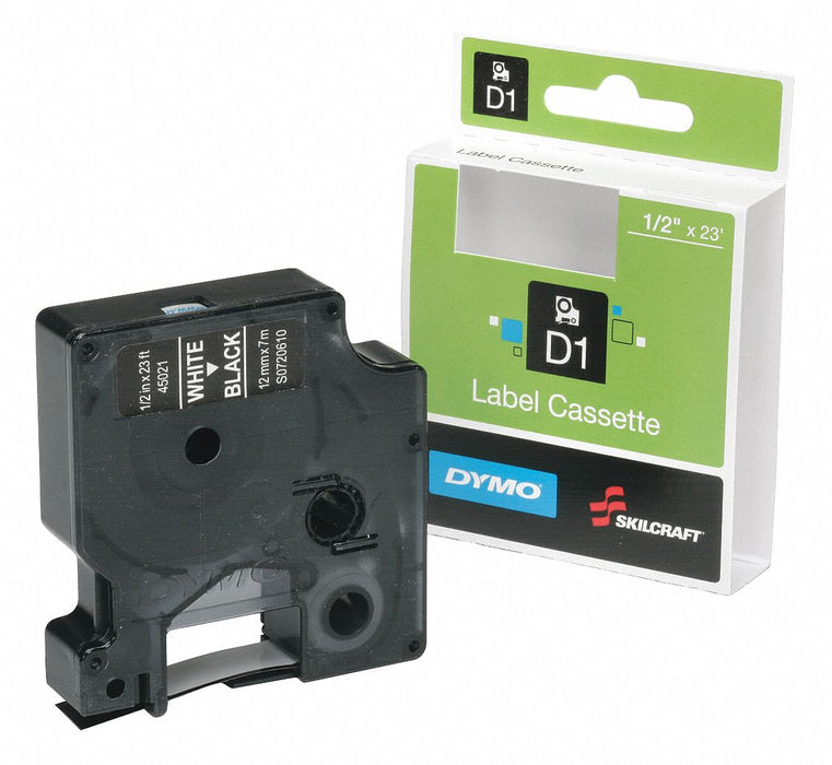 Label/RibbonCartridge Black Gloss 1/2inW