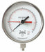 K4534 Pressure Gauge 4-1/2 Dial Size Silver