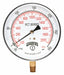 K4682 Compound Gauge 4-1/2 Dial Size Silver