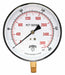 K4529 Pressure Gauge 4-1/2 Dial Size Silver