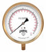 K4568 Pressure Gauge 4-1/2 Dial Size Gray