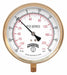 K4531 Compound Gauge 4-1/2 Dial Size Gray
