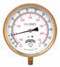 K4531 Compound Gauge 4-1/2 Dial Size Gray