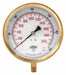 K4531 Pressure Gauge 4-1/2 Dial Size Gray