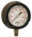 N0142 Pressure Gauge 4-1/2 Dial Size Black