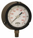 N0226 Pressure Gauge 4-1/2 Dial Size Black
