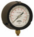 N0162 Pressure Gauge 4-1/2 Dial Size Black