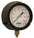 N0162 Pressure Gauge 4-1/2 Dial Size Black