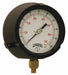 N0236 Pressure Gauge 4-1/2 Dial Size Black
