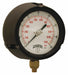 N0236 Pressure Gauge 4-1/2 Dial Size Black