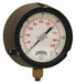 N0162 Pressure Gauge 4-1/2 Dial Size Black