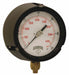 N0236 Pressure Gauge 4-1/2 Dial Size Black