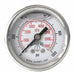 N0235 Pressure Gauge 1-1/2 Dial Size Silver