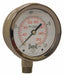 N0148 Pressure Gauge 2-1/2 Dial Size Silver