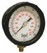 K4215 Pressure Gauge 4 Dial Size Yellow