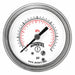 N0175 Pressure Gauge 3-1/2 Dial Size Black