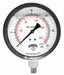 N0154 Pressure Gauge 4 Dial Size Silver