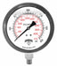 N0154 Pressure Gauge 4 Dial Size Silver
