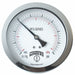 N0153 Pressure Gauge 4 Dial Size Silver