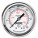 K4540 Pressure Gauge 2 Dial Size Silver