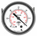 K4523 Vacuum Gauge 2 Dial Size Black