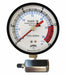 K4558 Pressure Gauge 4 Dial Size Black
